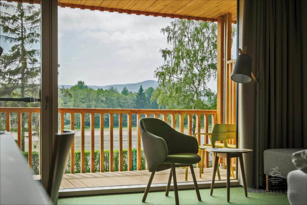 Waldstrand-Hotel Großschönau Esterno foto